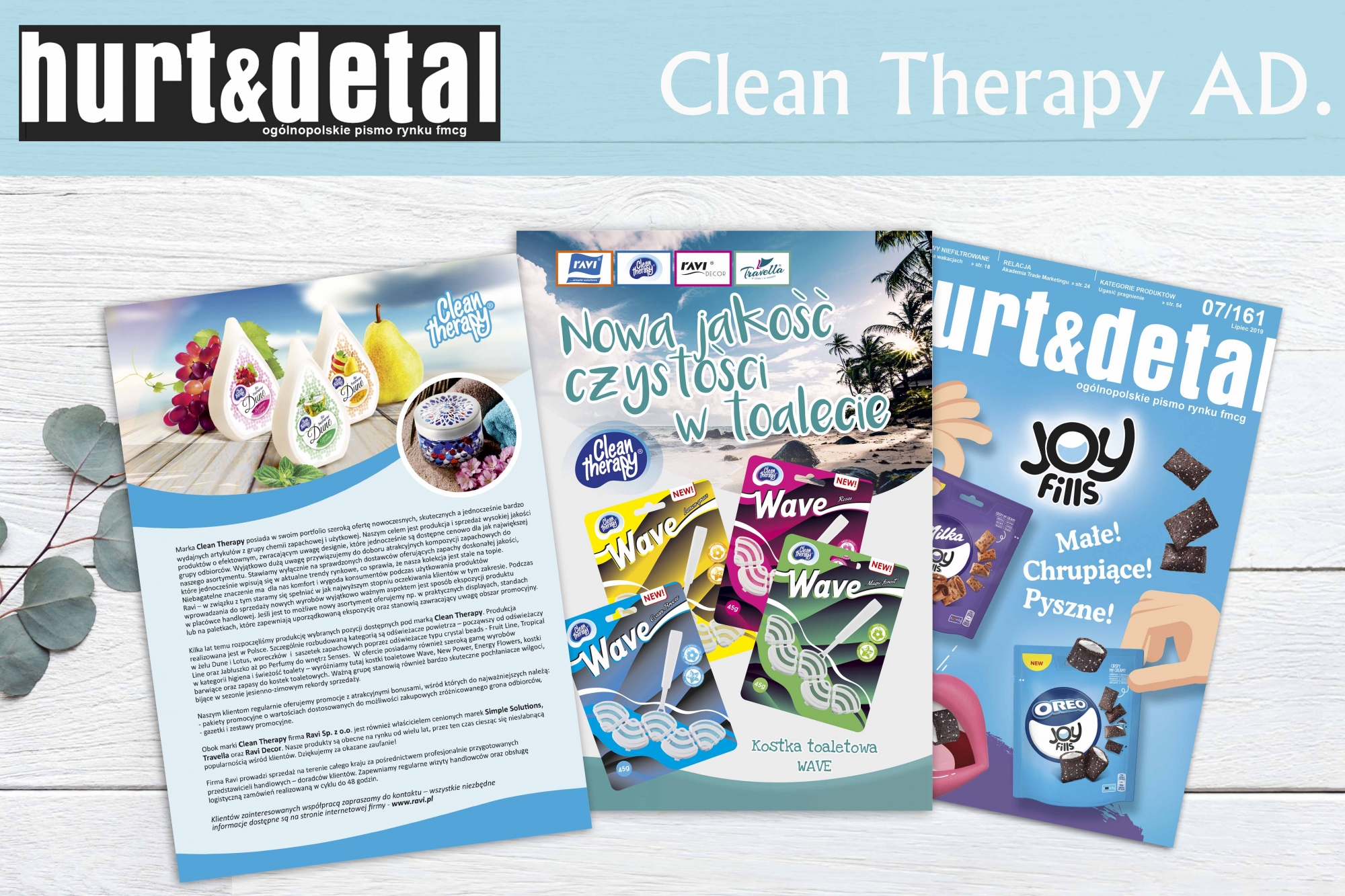 July 2019 Clean Therapy ad.