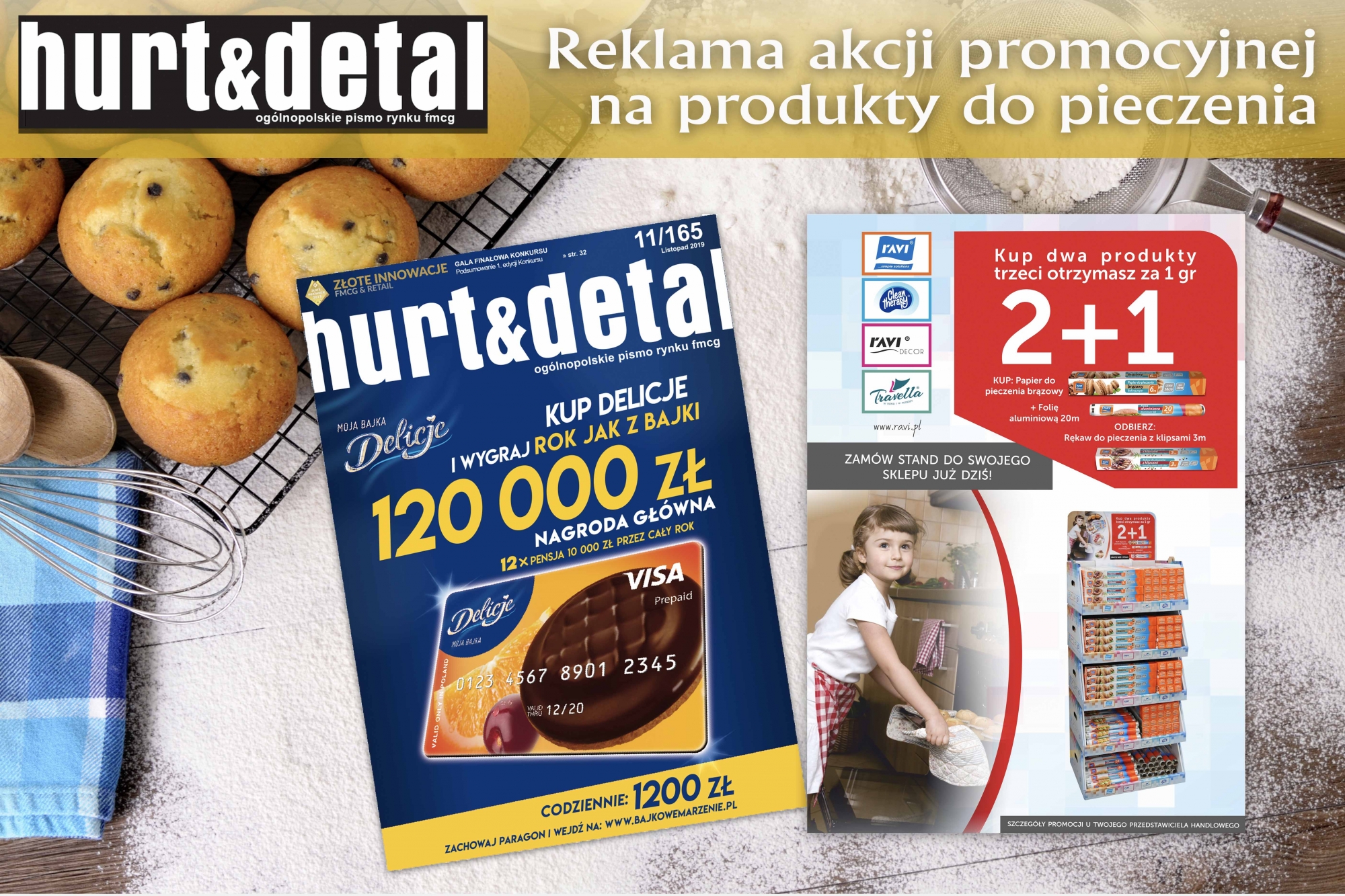 Listopad 2019 Reklama w miesięczniku Hurt i Detal